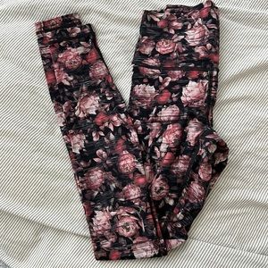 Lululemon floral leggings - size 4